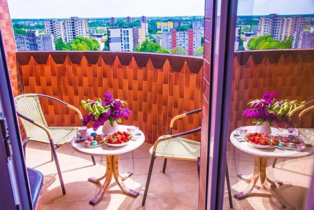 Lyra63 Large 80Sq M Top 14 Floor Šiauliai Eksteriør bilde